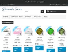 Tablet Screenshot of glassworksfrance.com